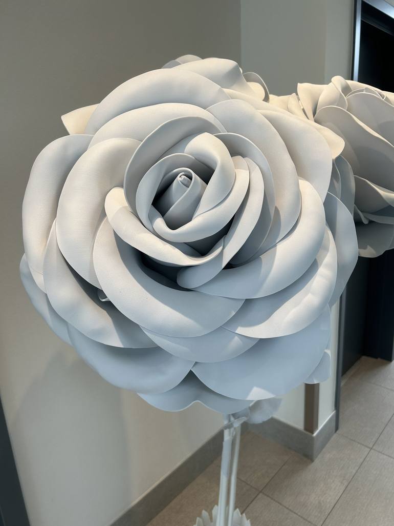 Original Art Deco Floral Installation by Olena Frolova