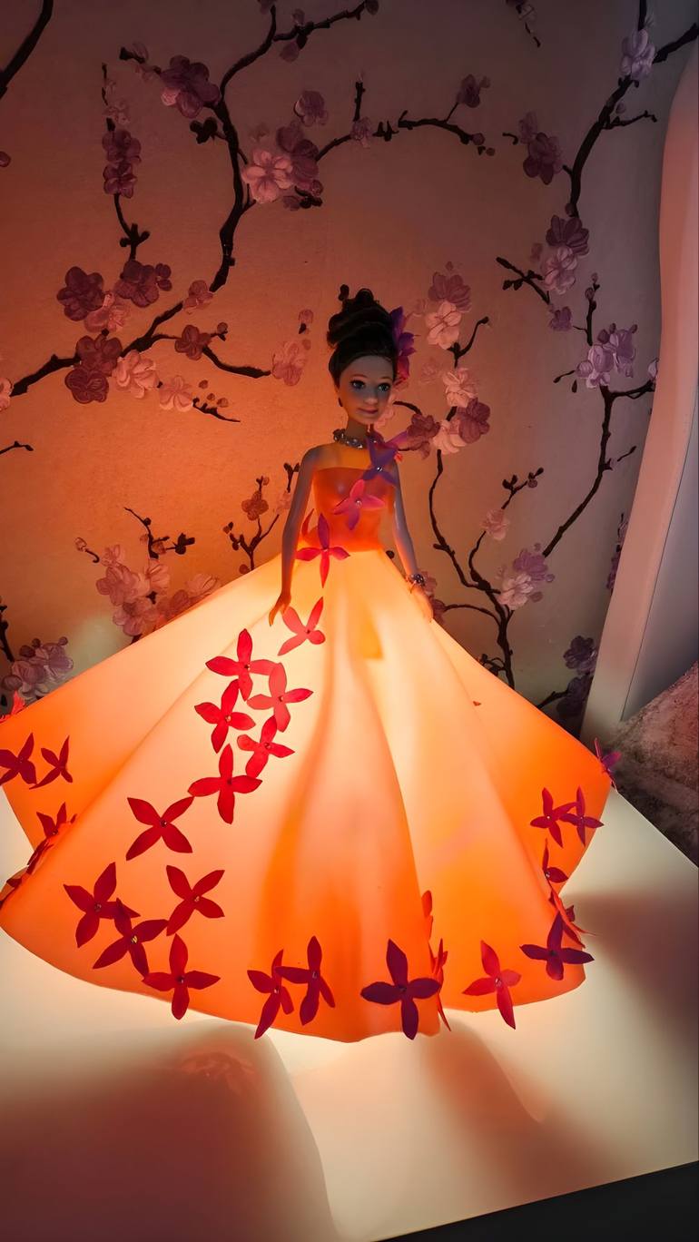 Original Art Deco Fashion Installation by Olena Frolova
