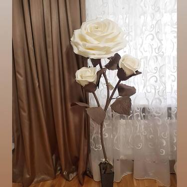 Original Art Deco Floral Installation by Olena Frolova