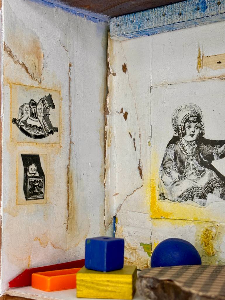 Original Contemporary Children Mixed Media by Ottavia Mchenry