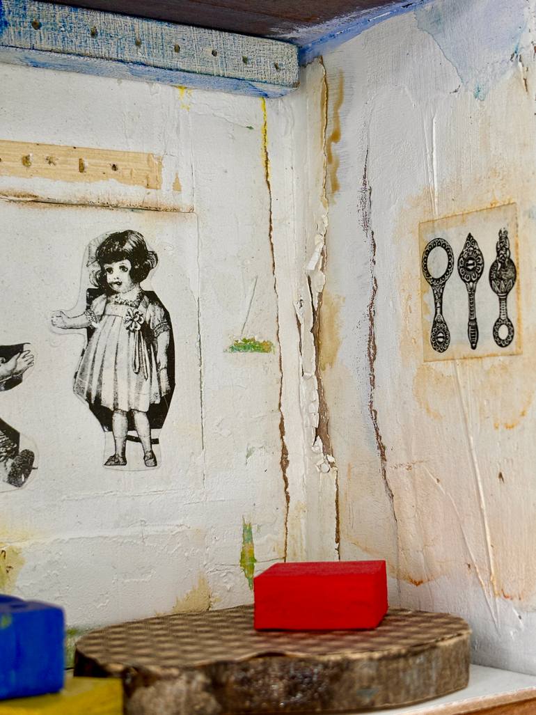 Original Contemporary Children Mixed Media by Ottavia Mchenry