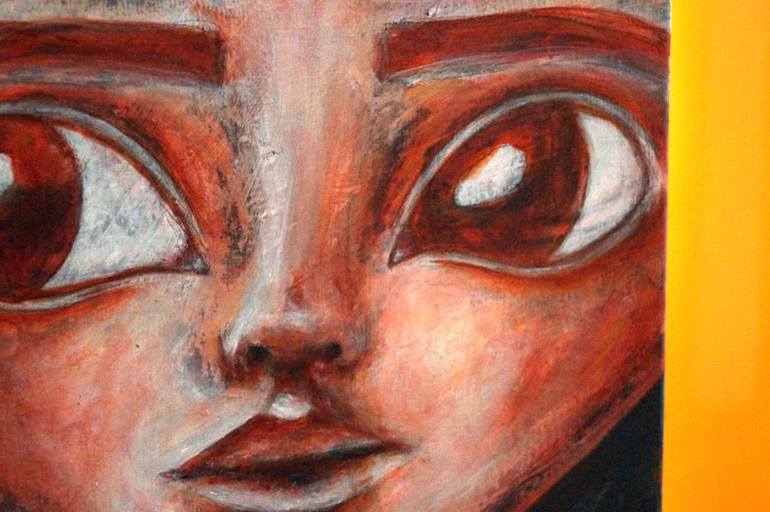 Original Conceptual Nature Painting by An Viaznikova