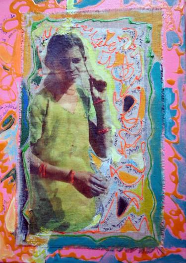 Print of Expressionism People Collage by Anna Corti