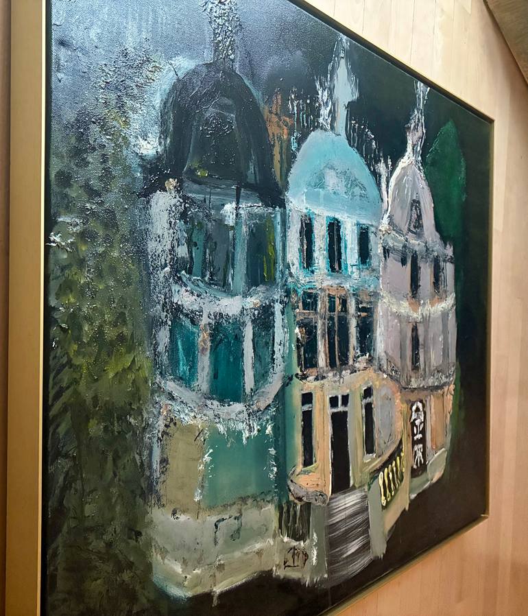 Original Contemporary Architecture Painting by Cristina Marino