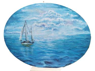 Original Contemporary Seascape Paintings by codega art