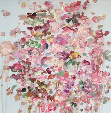 Original Abstract Floral Paintings by Kunstatelier Sonja Blaess GmbH