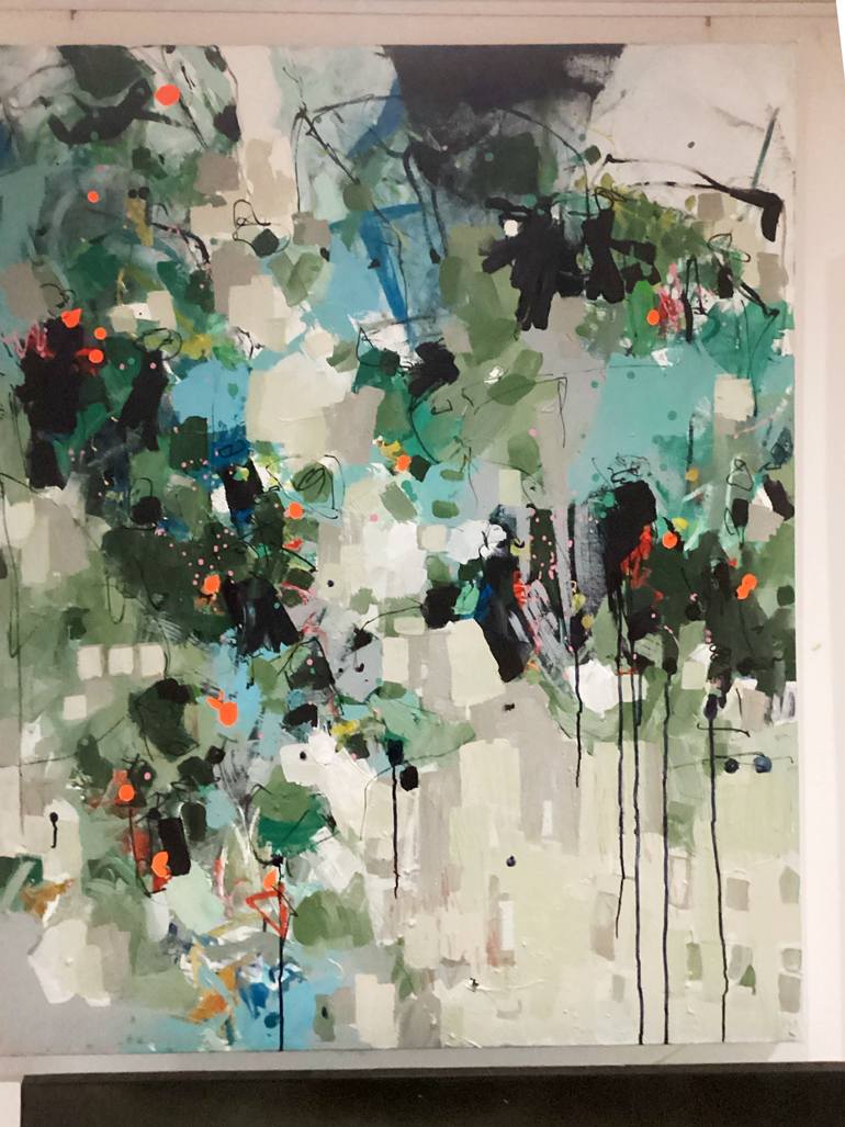 Original Expressionism Landscape Painting by Irene Wilkes
