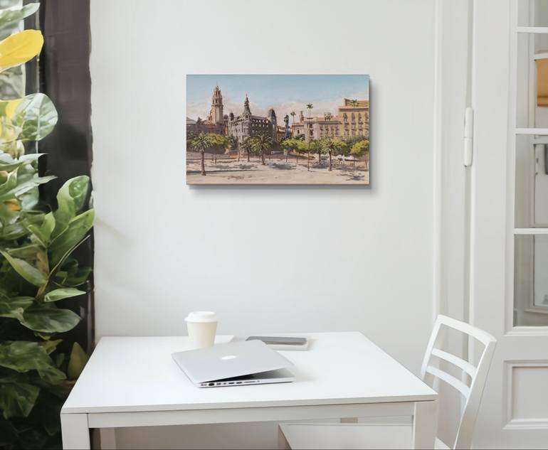 Original Figurative Landscape Painting by Cédric Visser