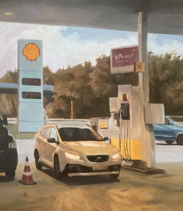 Original Impressionism Car Paintings by Cédric Visser