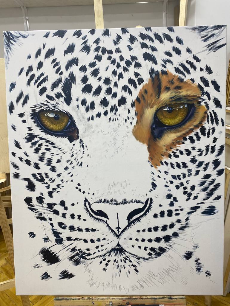Original Realism Animal Painting by Artak Galstyan