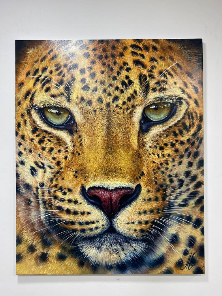 Original Realism Animal Painting by Artak Galstyan
