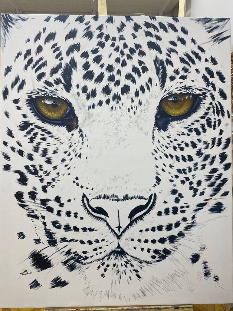 Original Realism Animal Painting by Artak Galstyan
