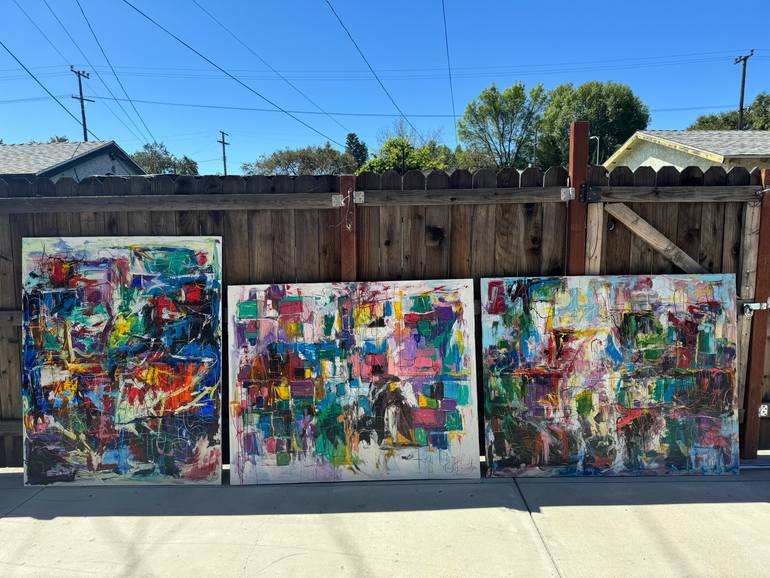 Original Abstract Painting by Artak Galstyan