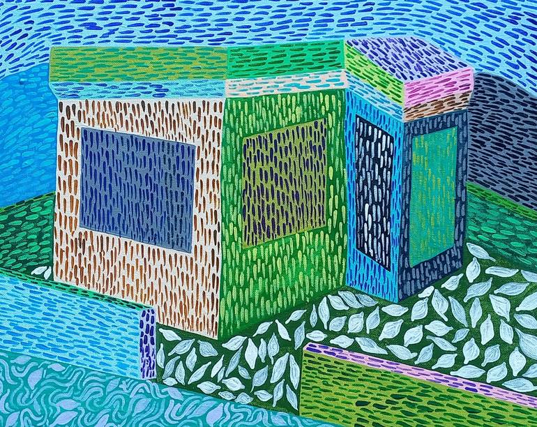 Original Abstract Paintings by Raau Parkar