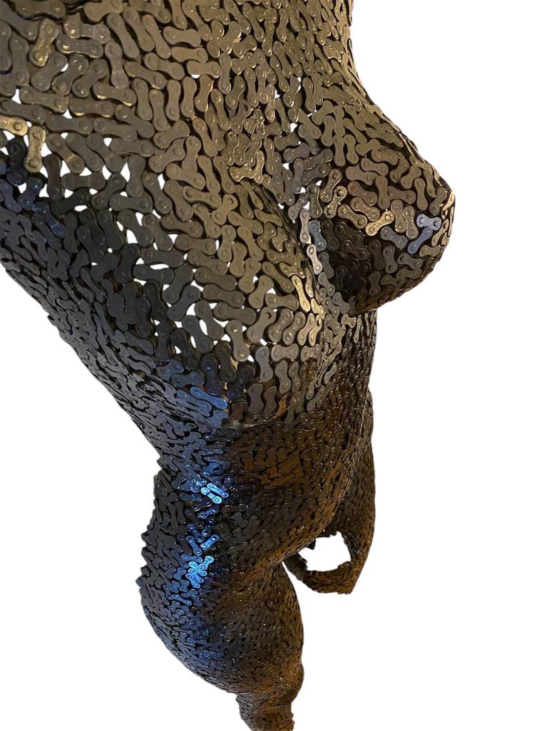 Original Figurative People Sculpture by Nathan Goodman