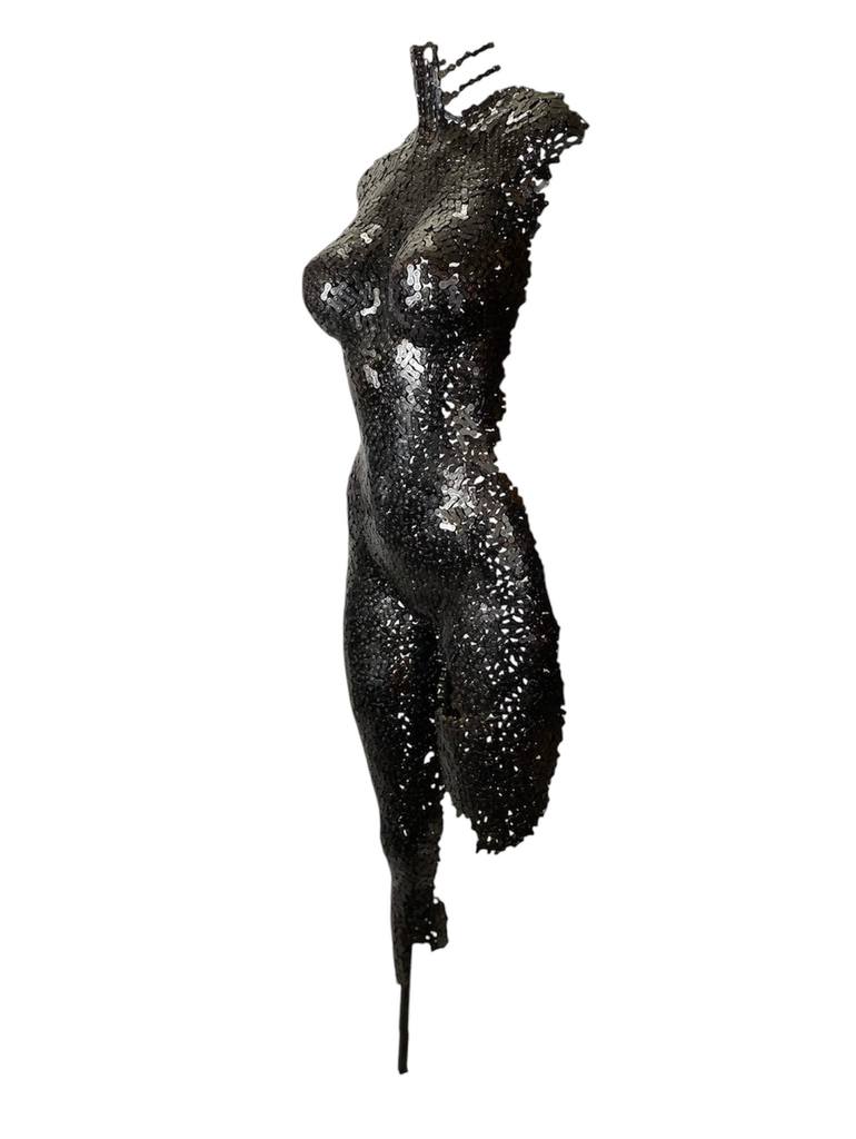 Original Figurative People Sculpture by Nathan Goodman