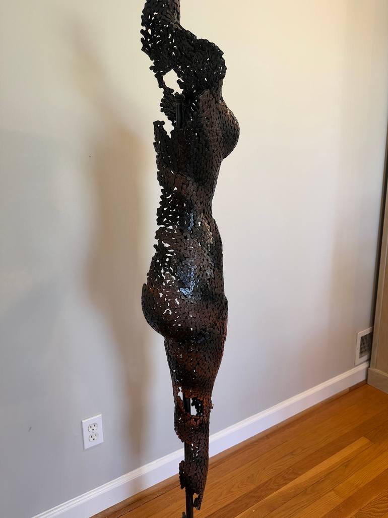 Original Figurative Nude Sculpture by Nathan Goodman