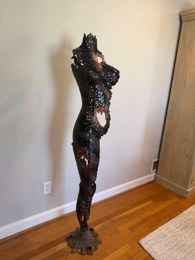 Original Figurative Nude Sculpture by Nathan Goodman
