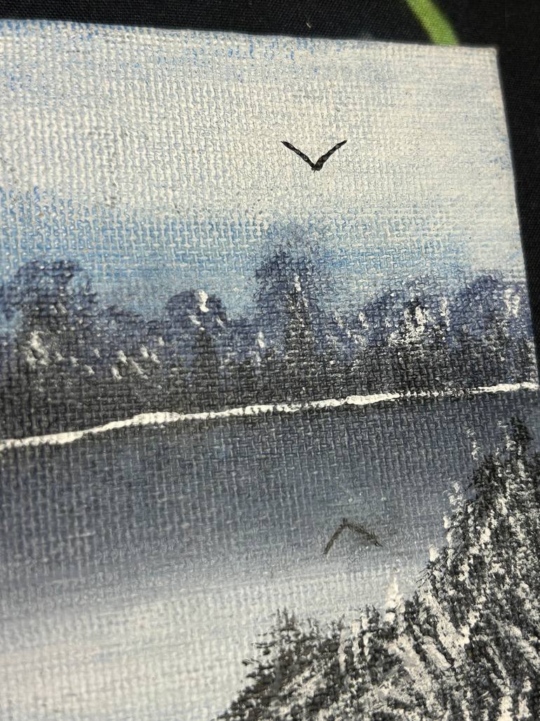 Original Expressionism Landscape Painting by Jordyn Tourville Hernandez