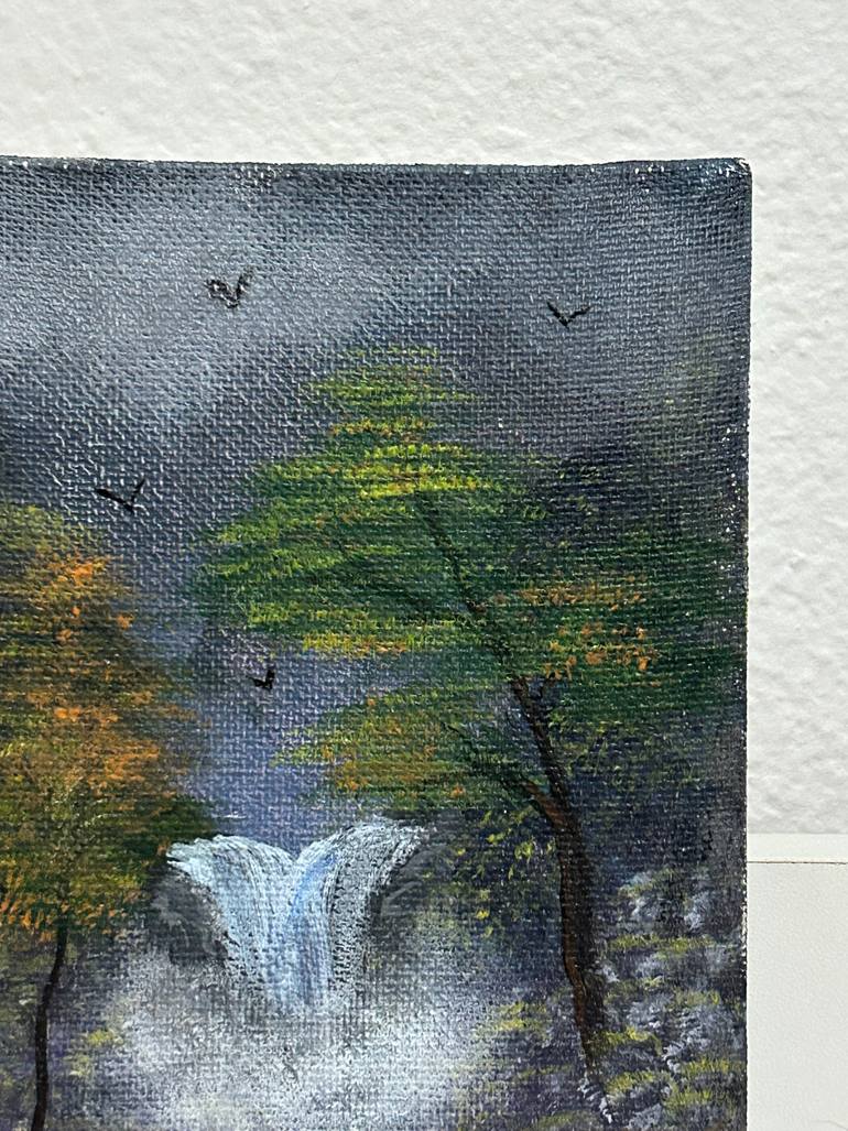 Original Abstract Landscape Painting by Jordyn Tourville Hernandez