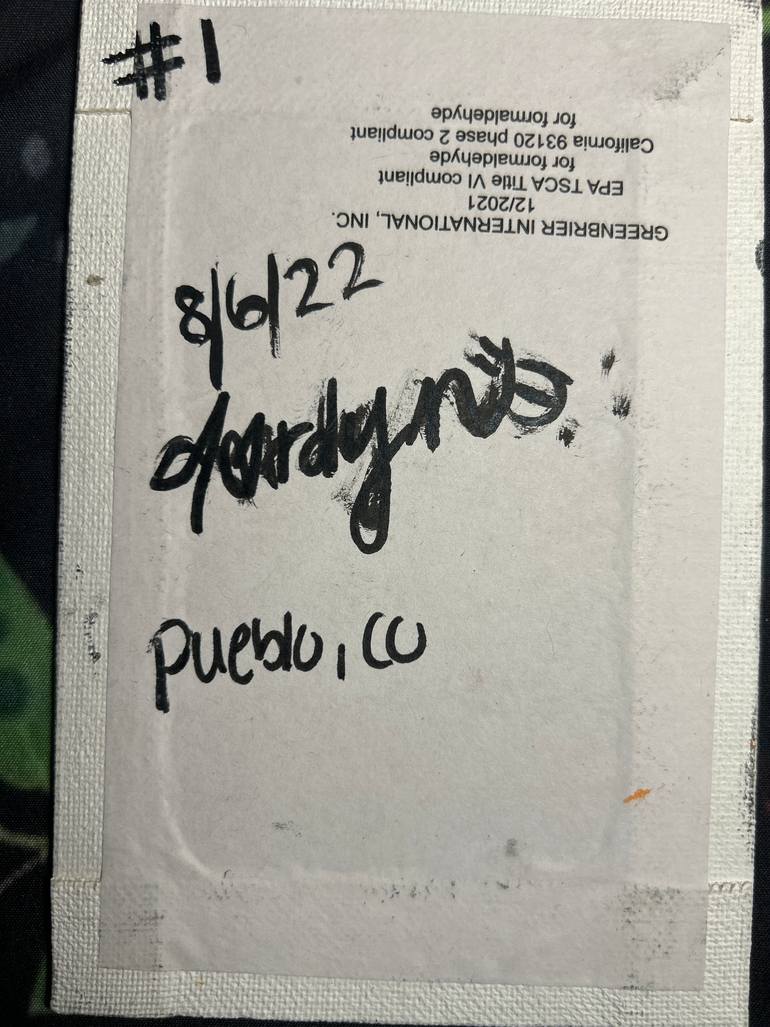 Original Abstract Landscape Painting by Jordyn Tourville Hernandez