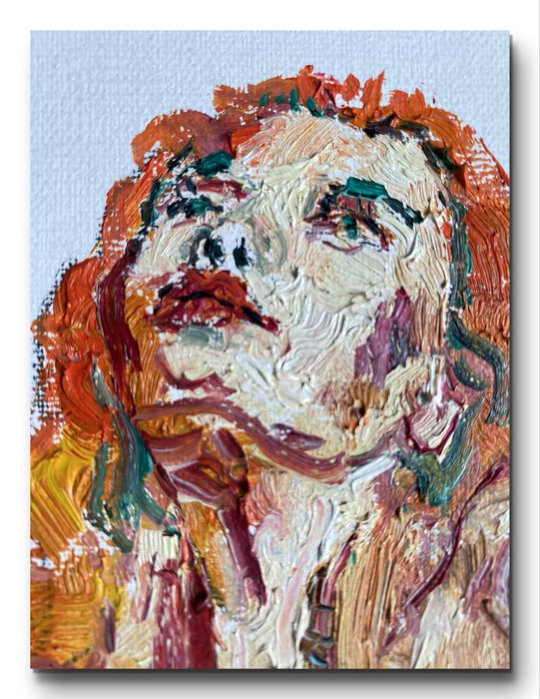 Original Expressionism Nude Painting by Ling Chen