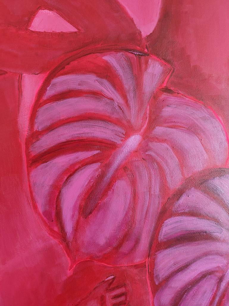 Original Abstract Women Painting by Mieke Van Cauter