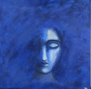 Original Abstract Painting by Mieke Van Cauter