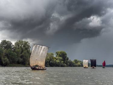 Original Photorealism Boat Photography by Alain Gaymard