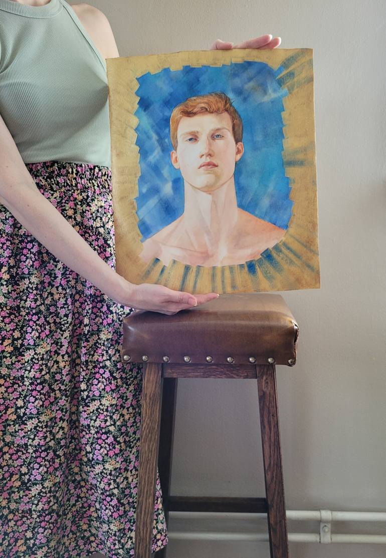 Original Neoclassicism Body Mixed Media by Irina May