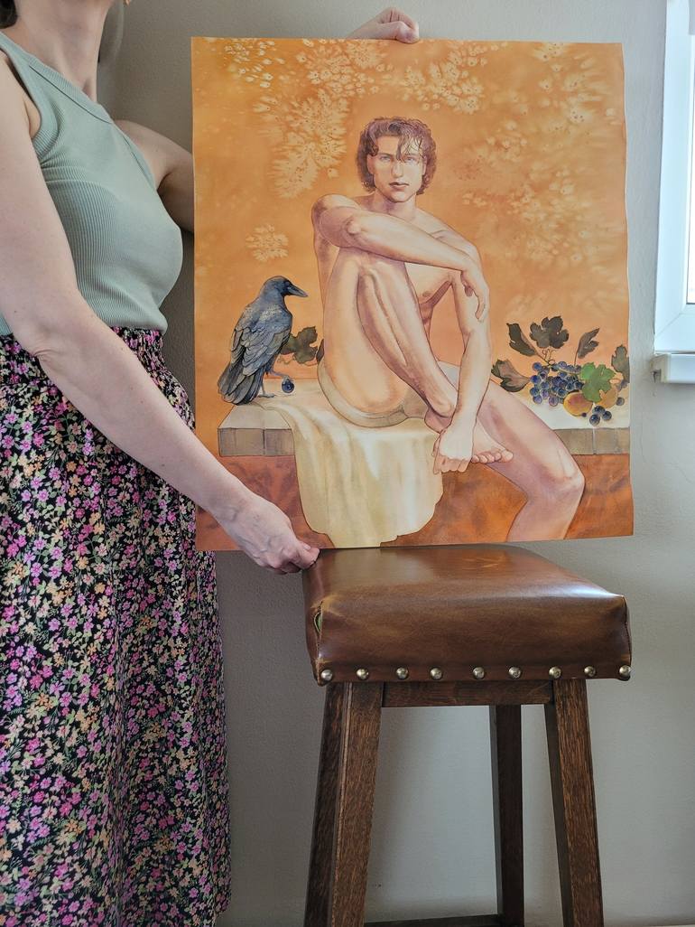 Original Neoclassicism Body Mixed Media by Irina May