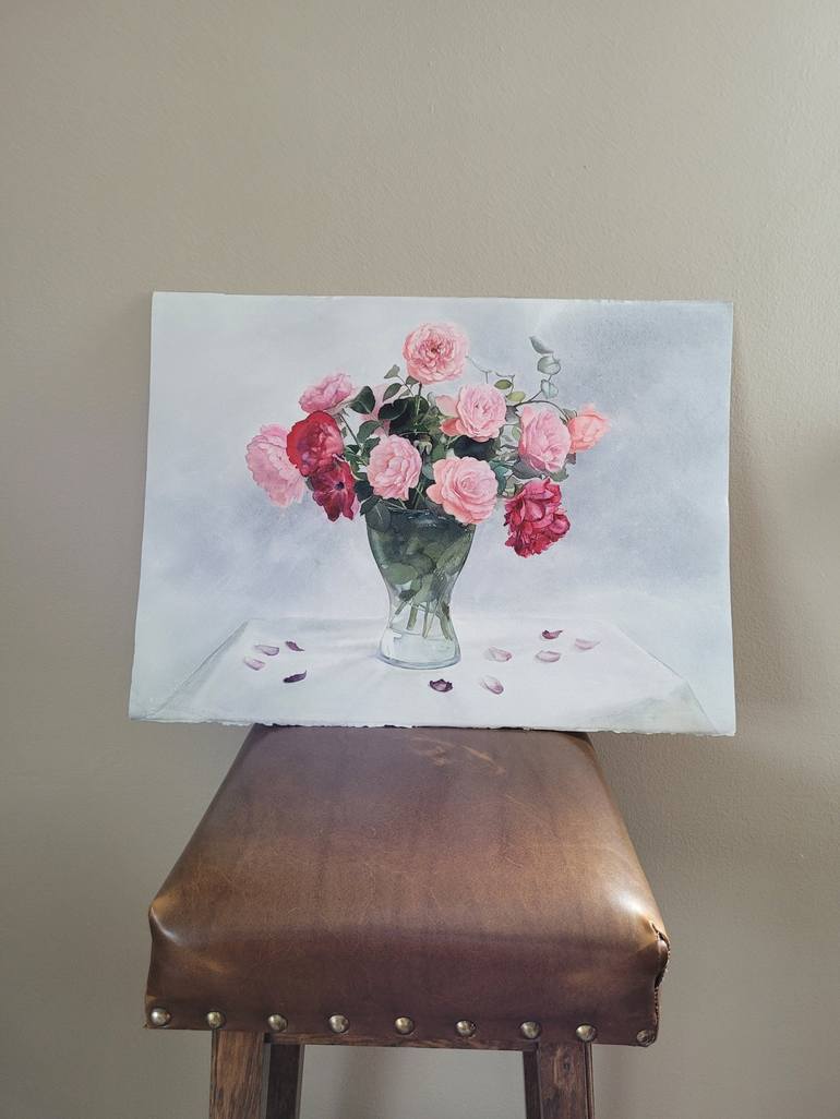 Original Realism Botanic Painting by Irina May