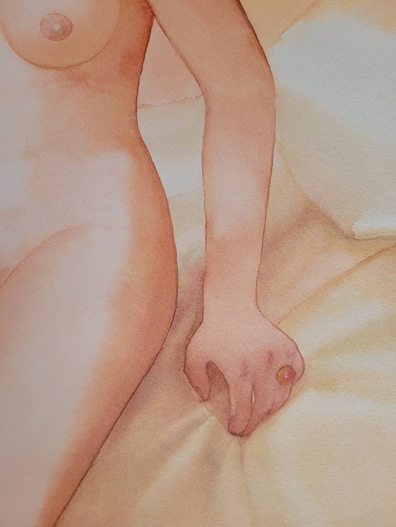 Original Figurative Women Painting by Irina May