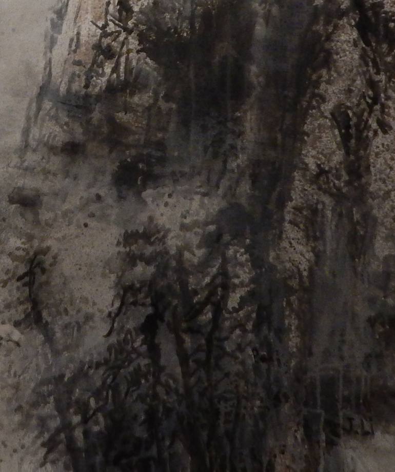 Original Expressionism Landscape Painting by J Jie Li