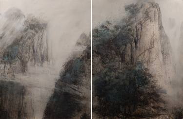 Original Contemporary Landscape Paintings by J Jie Li