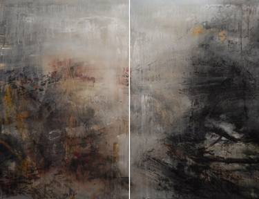 Original Abstract Expressionism Abstract Paintings by J Jie Li