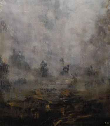 Original Abstract Expressionism Nature Paintings by J Jie Li
