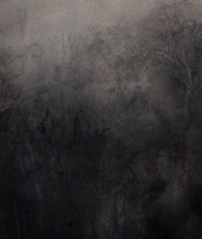 Original Abstract Expressionism Landscape Painting by J Jie Li
