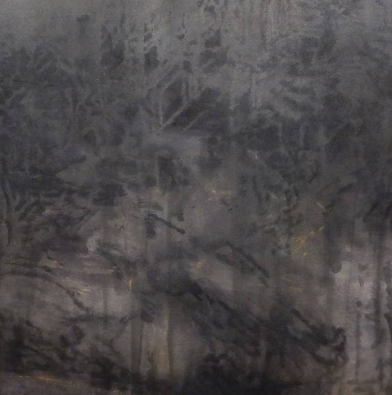 Original Abstract Expressionism Landscape Painting by J Jie Li