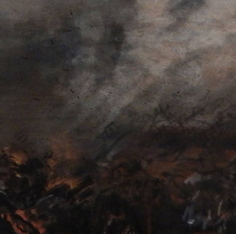 Original Abstract Expressionism Nature Painting by J Jie Li