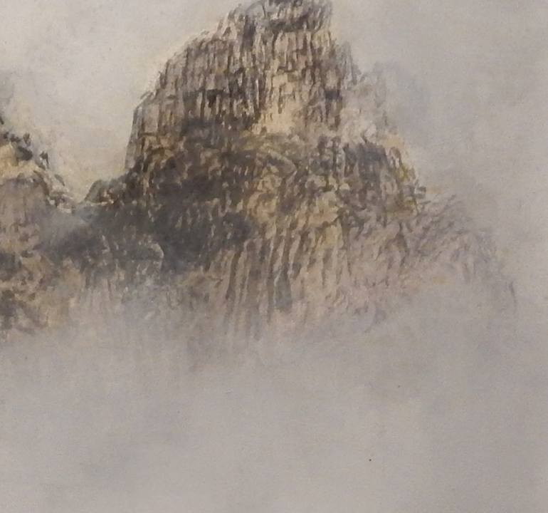 Original Conceptual Landscape Painting by J Jie Li