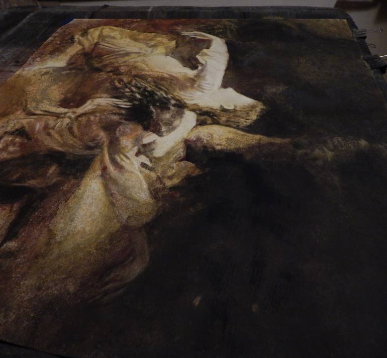 Original Contemporary People Painting by J Jie Li