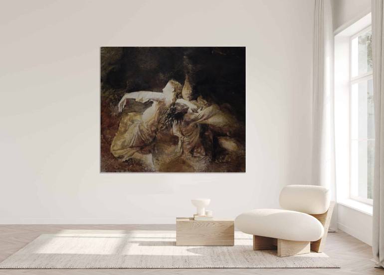 Original Contemporary People Painting by J Jie Li
