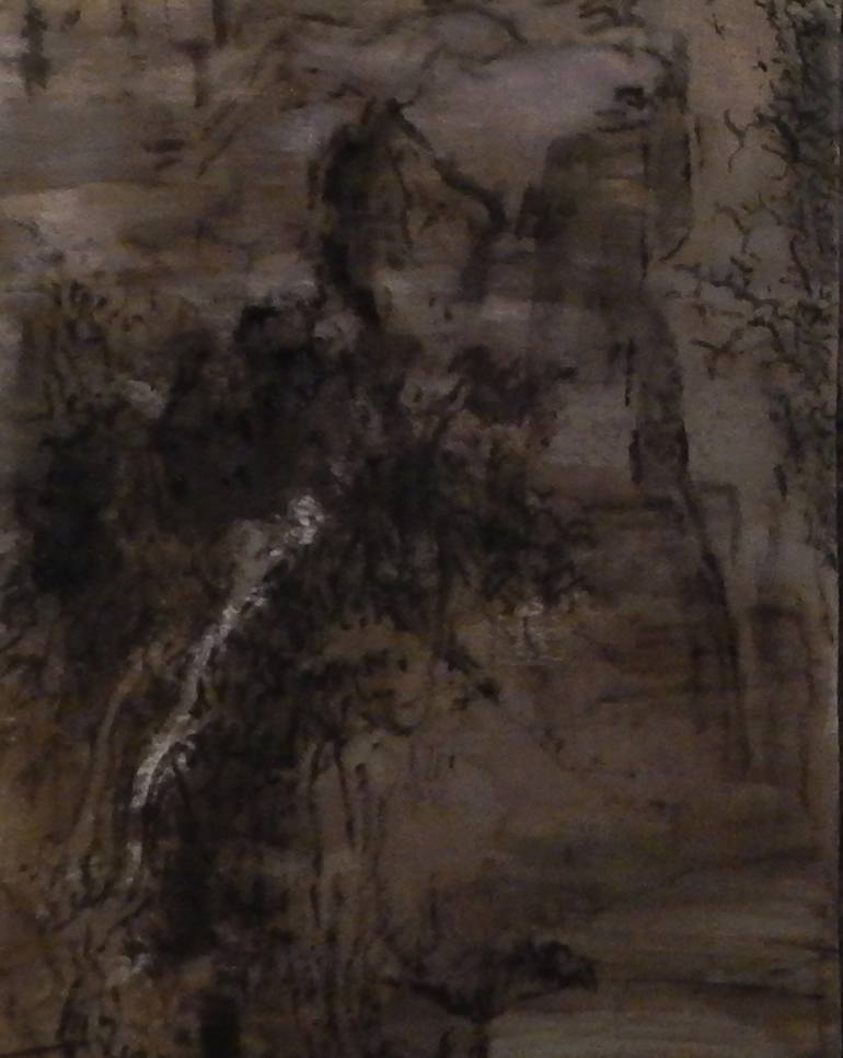 Original Minimalism Landscape Painting by J Jie Li