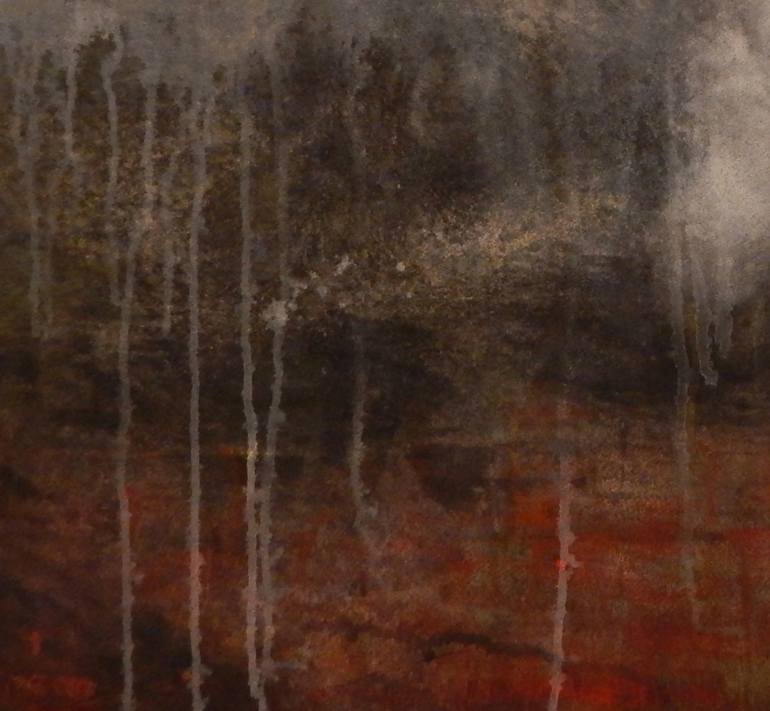 Original Abstract Expressionism Landscape Painting by J Jie Li