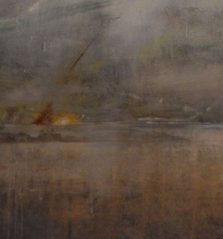 Original Abstract Expressionism Landscape Painting by J Jie Li