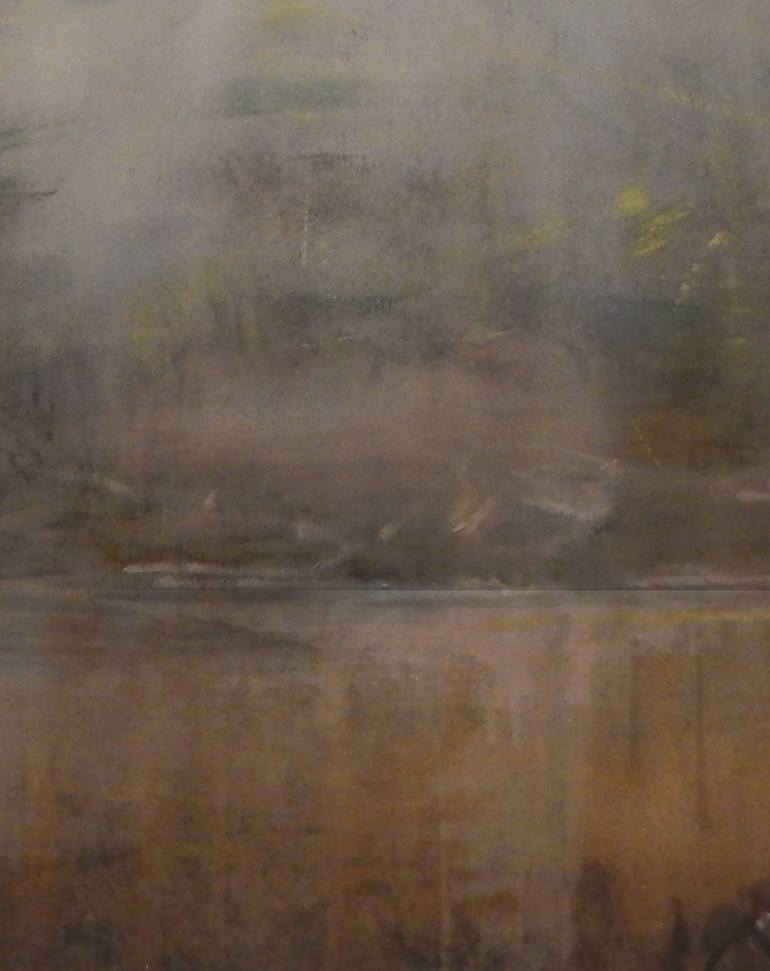 Original Abstract Expressionism Landscape Painting by J Jie Li