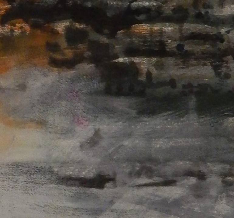 Original Abstract Expressionism Abstract Painting by J Jie Li