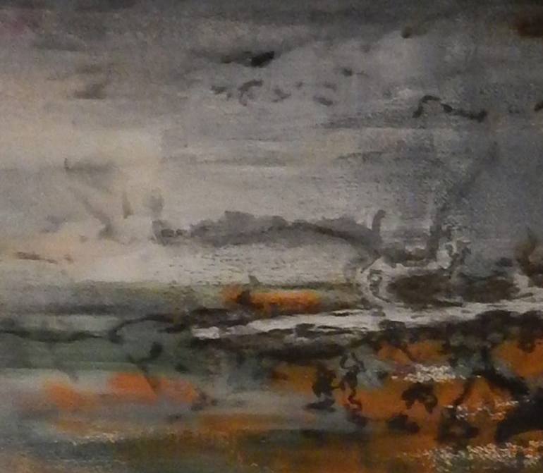 Original Abstract Expressionism Abstract Painting by J Jie Li