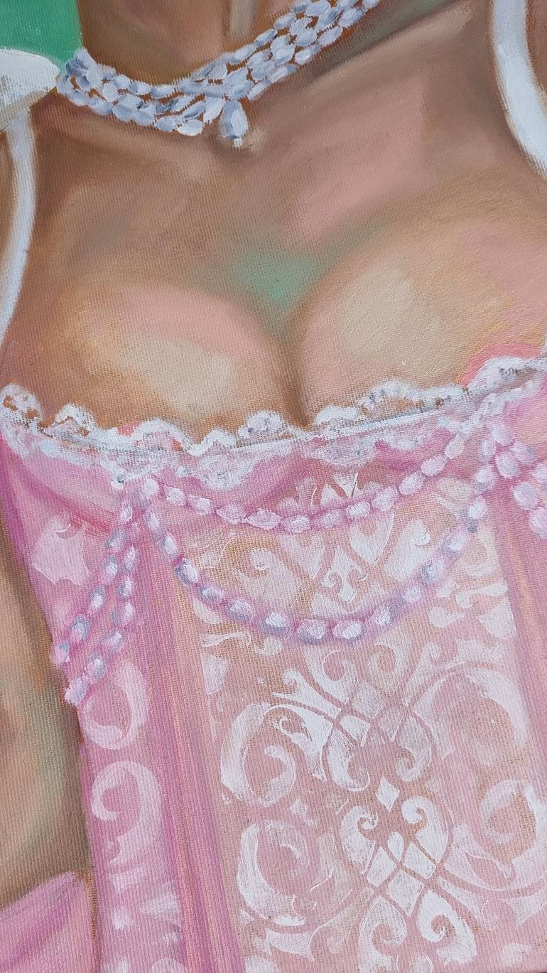 Original Surrealism Fantasy Painting by Julia Velyka